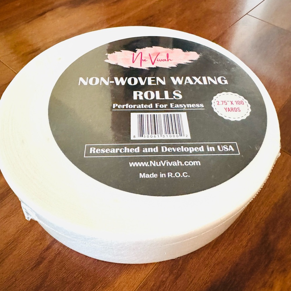 Non-Woven Waxing Rolls Total Of 100 Yards
Perforated for easyness